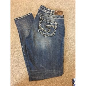 Silver Jeans Co. boyfriend style. W31/L29